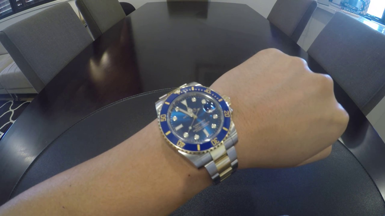 4K: Rolex Two Tone Submariner 116613LB 