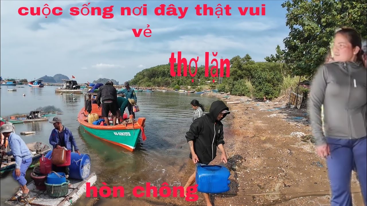 Vùng Quê Hòn Chông Có Nhiều Thợ Lặn Giỏi Kiếm Được Nhiều Hải Sản 