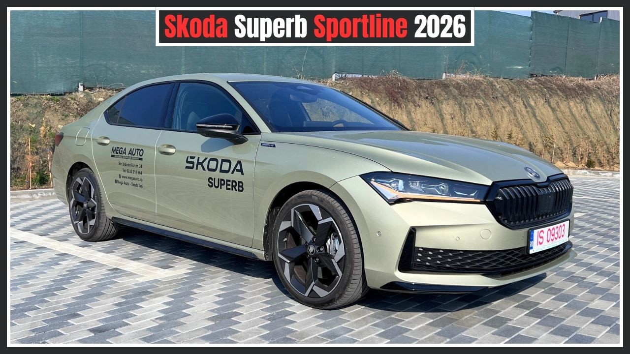 2026 Skoda Superb (Sportline) Interior & Exterior Details