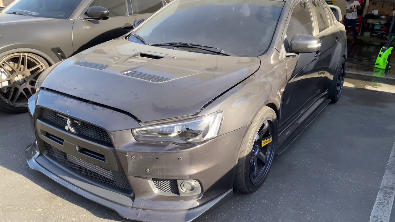 Lancer/Evo X Roof Drip Molding removal