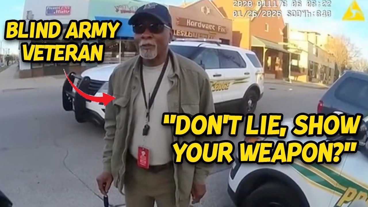 Cops Suspended After Arresting Blind Army Veteran and Treating Him Like a Suspect