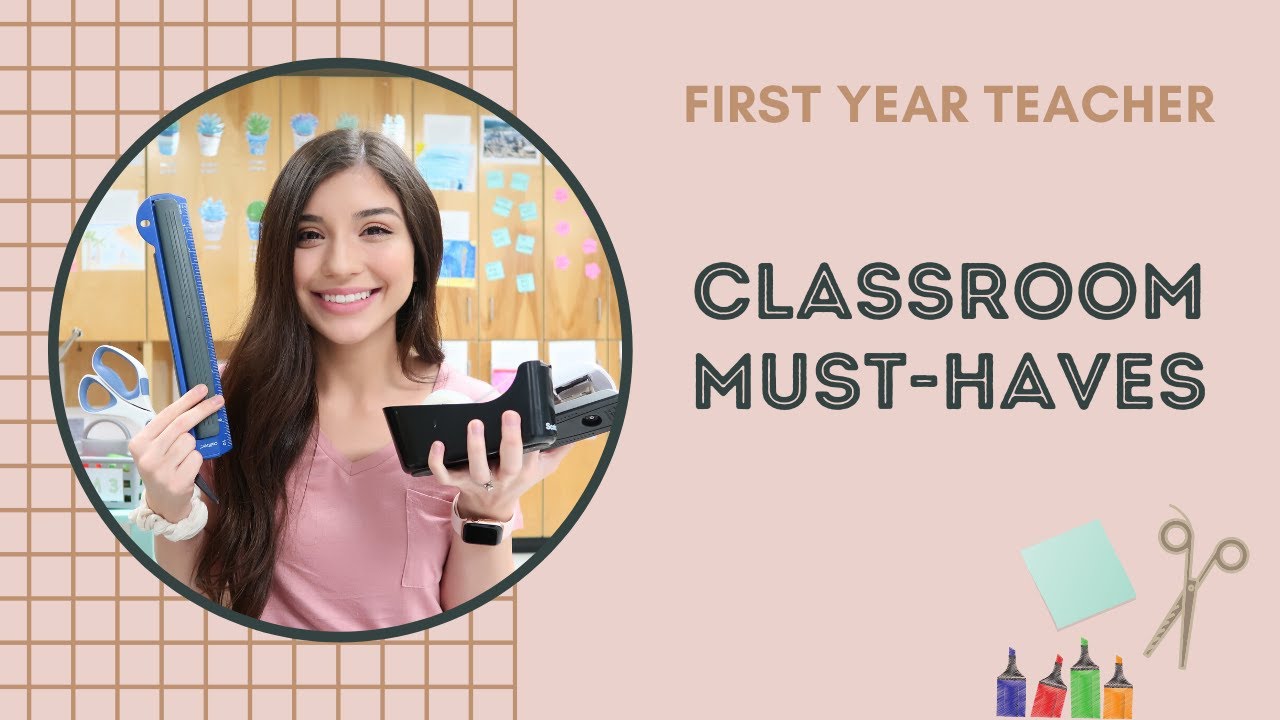 CLASSROOM MUST-HAVES | What to Buy Your First Year of Teaching