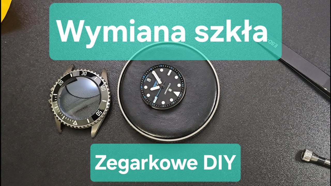 [Zegarkowe DIY] Wymiana szkła szafirowego w zegarku | Watch Majster
