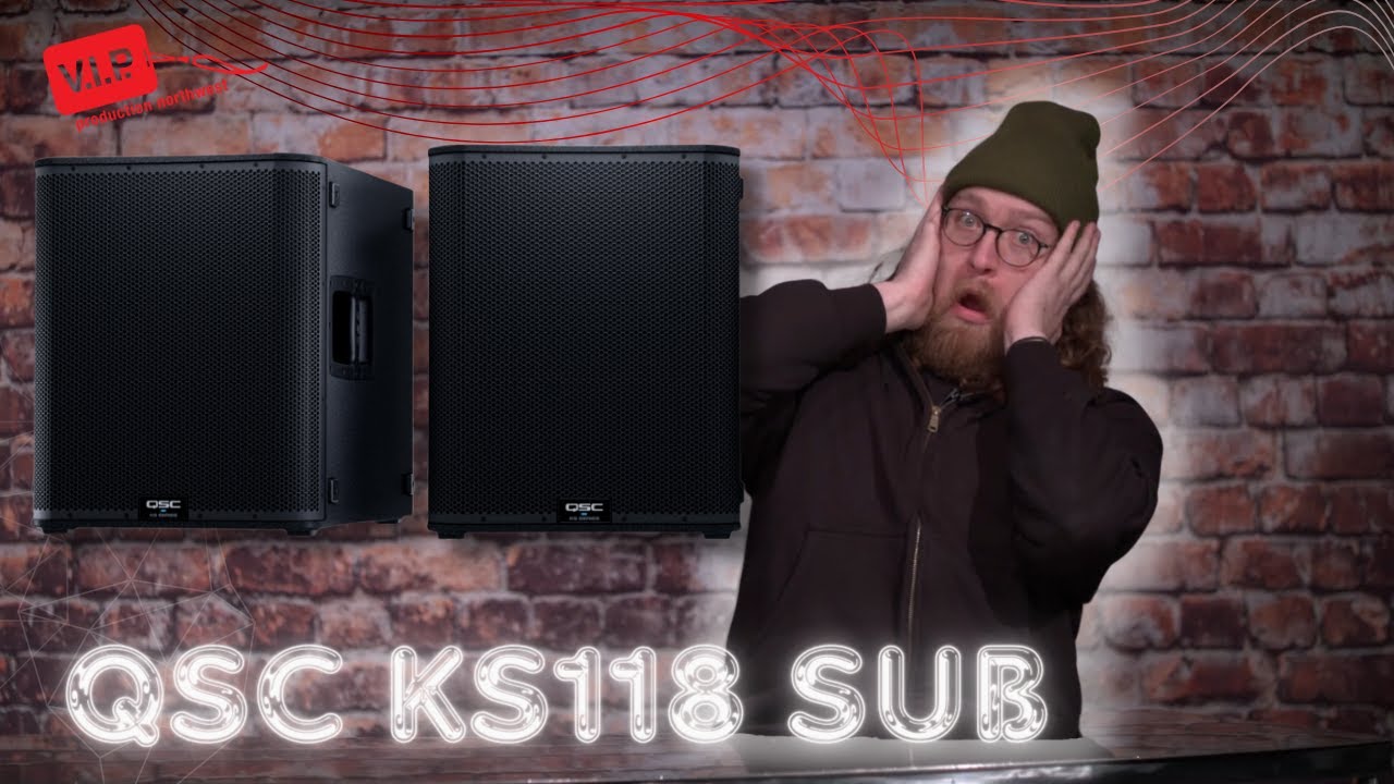 ВСЁ, что вам нужно знать о сабвуфере QSC KS118