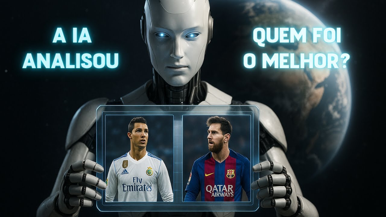 Messi vs CR7 | Quem foi o melhor? A Inteligência Artificial respondeu!