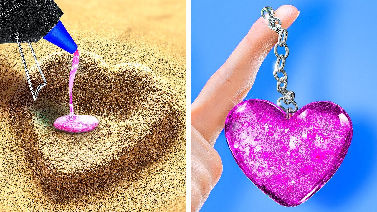 PISTOLET NA KLEJ VS DŁUGOPIS 3D || Niesamowite rękodzieła i pomysły na dekoracje od 123 GO! GOLD