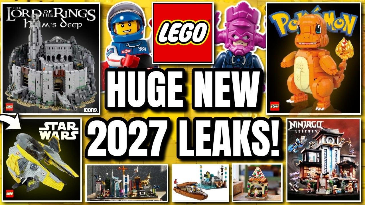 НОВЫЕ УТЕЧКИ LEGO! (LOTR, Pok&eacute;mon, Промо, F1 И МНОГОЕ ДРУГОЕ!)