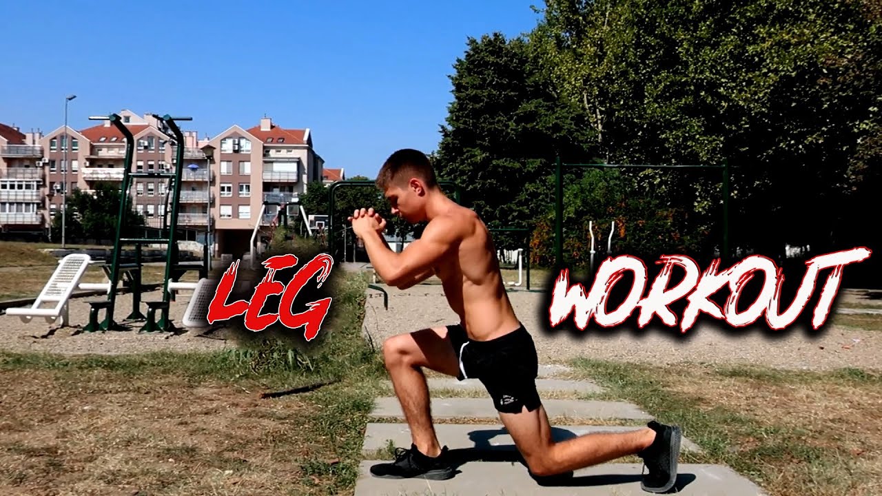 LEG WORKOUT - Trening za noge (bilo gde, bez opreme)