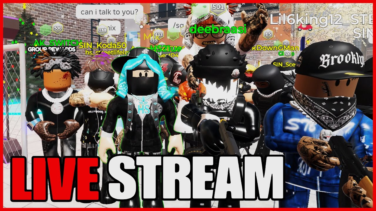 (🔴LIVE) Playing Street Life Remastered (Roblox)