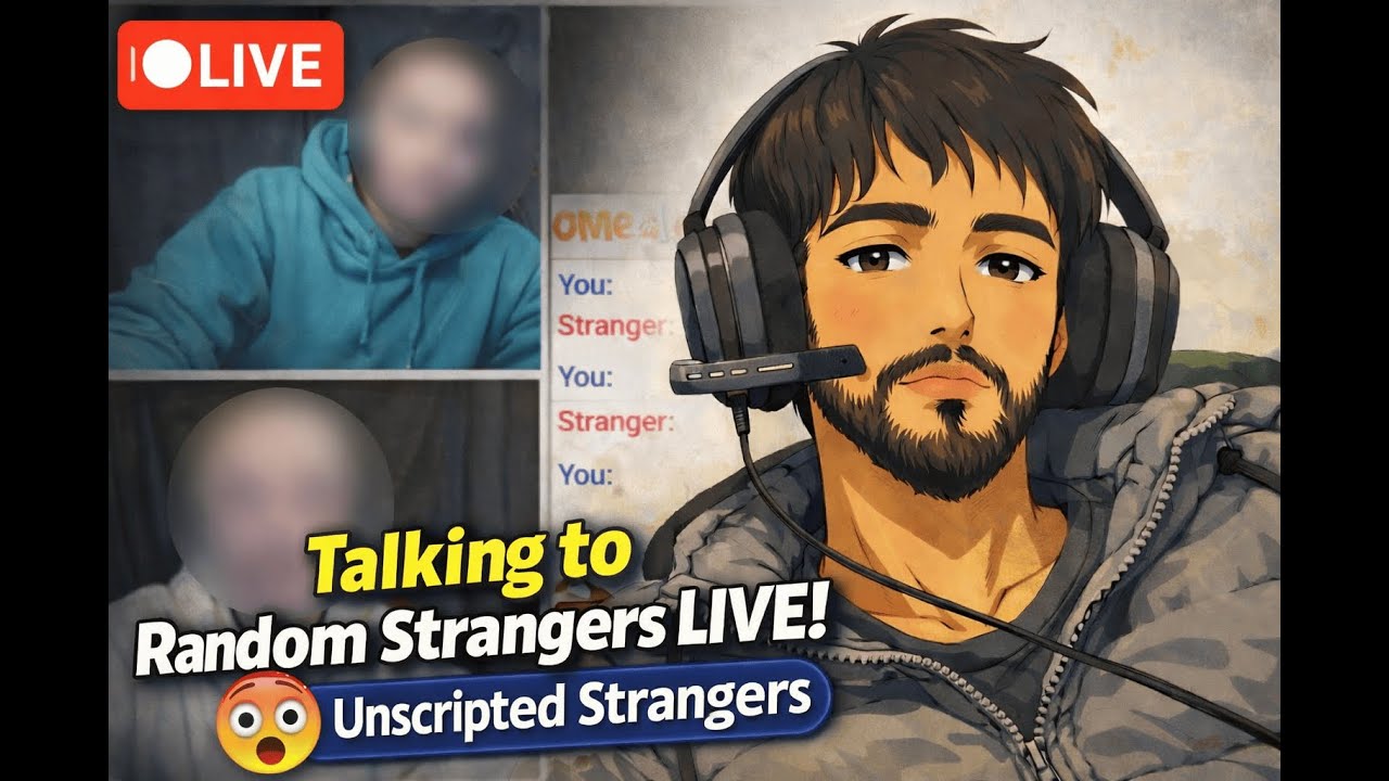 Talking to Random Strangers LIVE 😳 | Unscripted Strangers
