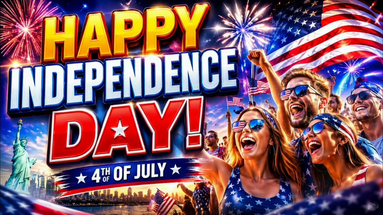 Happy Independence Day 2026 | 4th of July Celebration Song | American Patriotic Music.