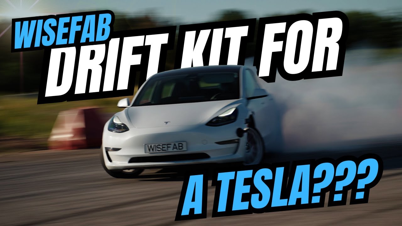 Can a Tesla Drift Like a Pro? Wisefab Puts It to the Test!