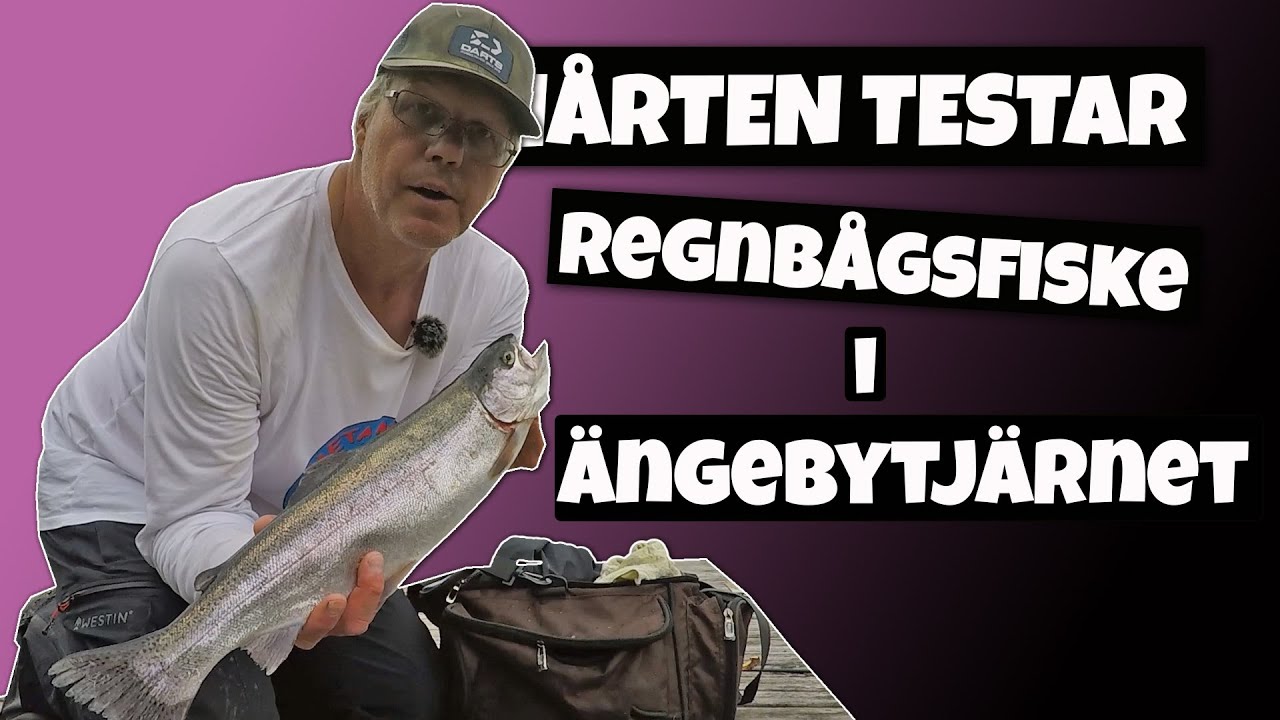 Mårten testar - Regnbågsfiske i Ängebytjärnet (Dalsland)