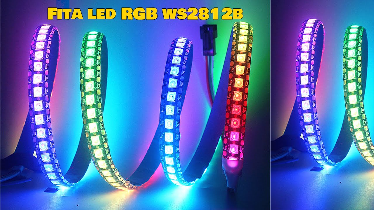 COMO INSTALAR FITA DE LED RGB EM BALCÃO DE LOJA