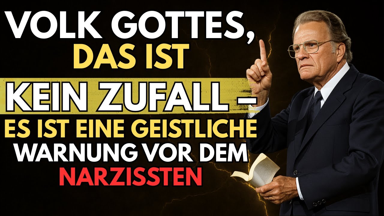 VOLK GOTTES, Das Ist KEIN Zufall &ndash; Es Ist Eine GEISTLICHE WARNUNG Vor dem NARZISSTEN