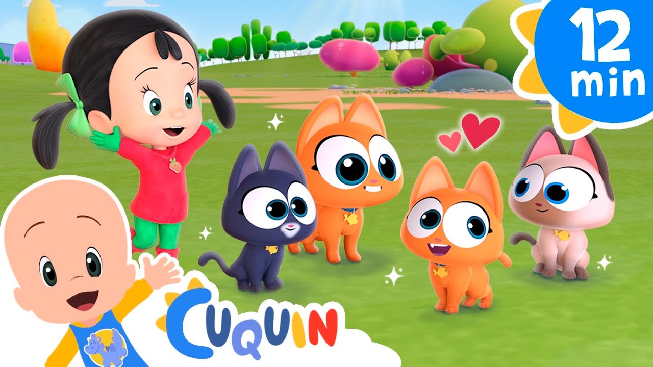 Colitas helps the kittens | Cleo & Cuquin | Kids