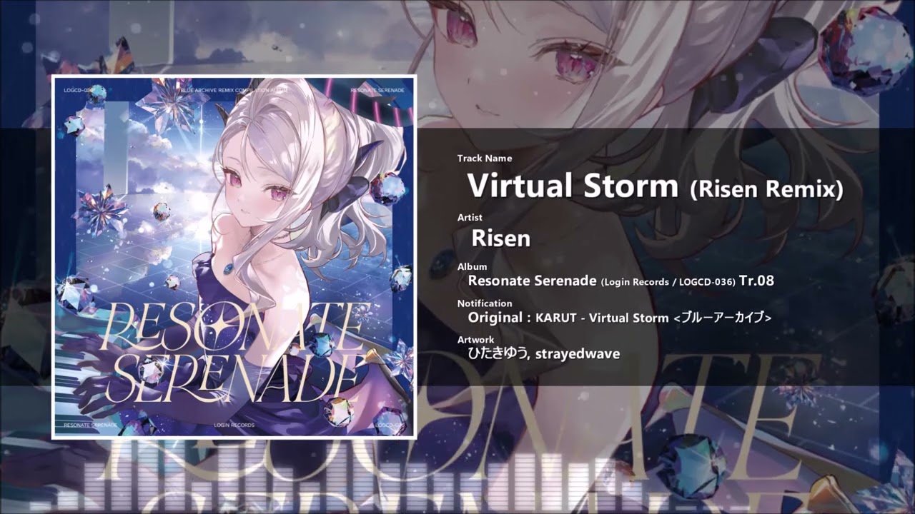 【ブルアカ/UK Hardcore】Virtual Storm (Risen Remix)