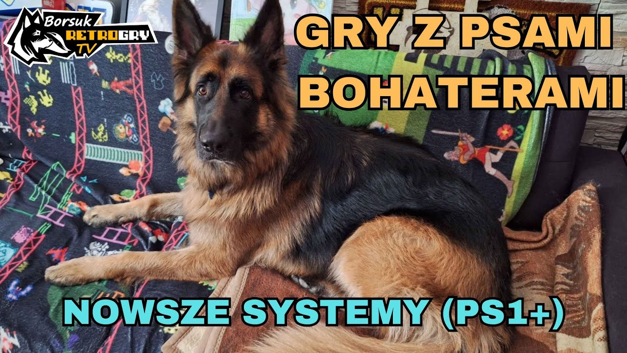 Borsuk Retro Gry TV: PRZEGLĄD GIER Z PSAMI BOHATERAMI (nowsze systemy: PS1, DREAM, PS2 i nowsze)