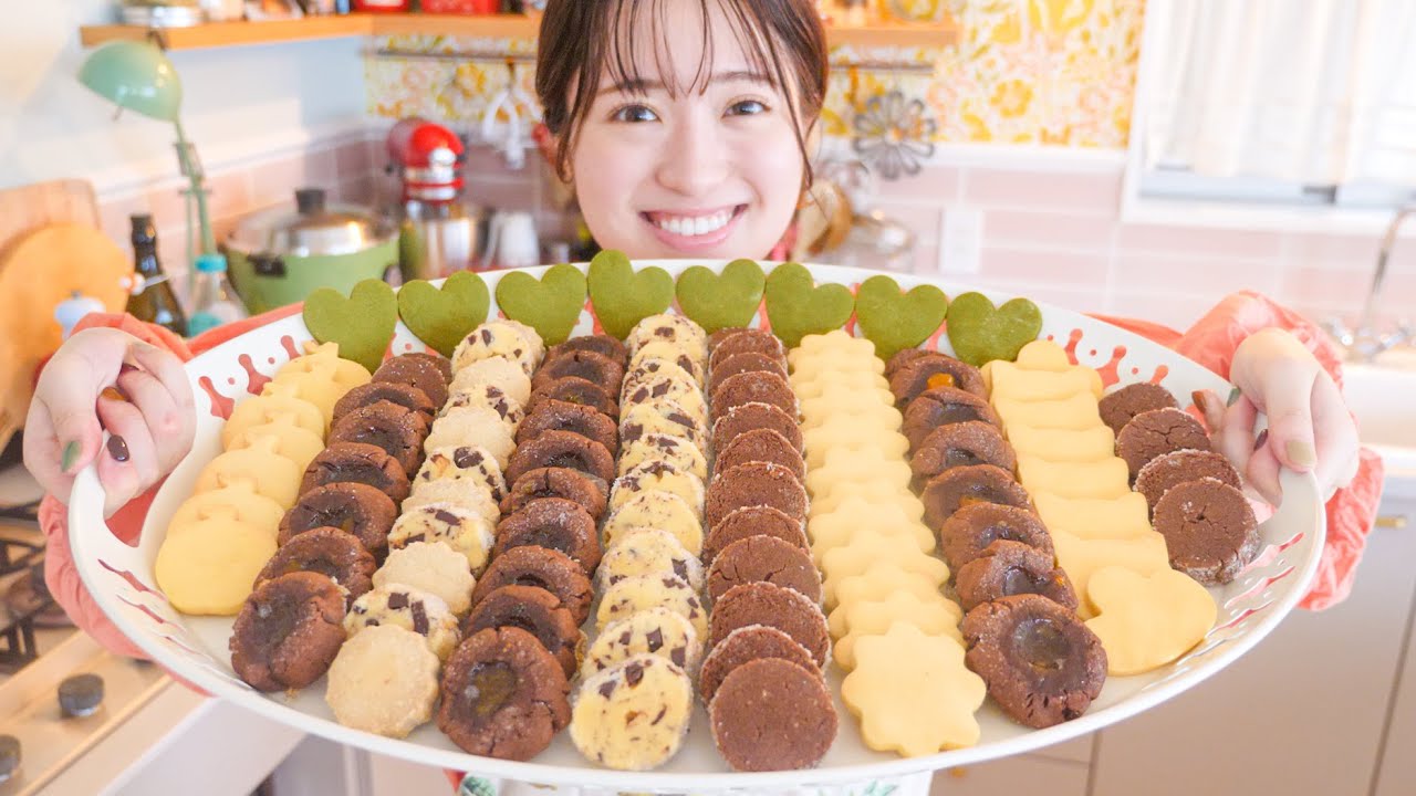 おうちにこもってクッキー大量生産DAY🍪💭