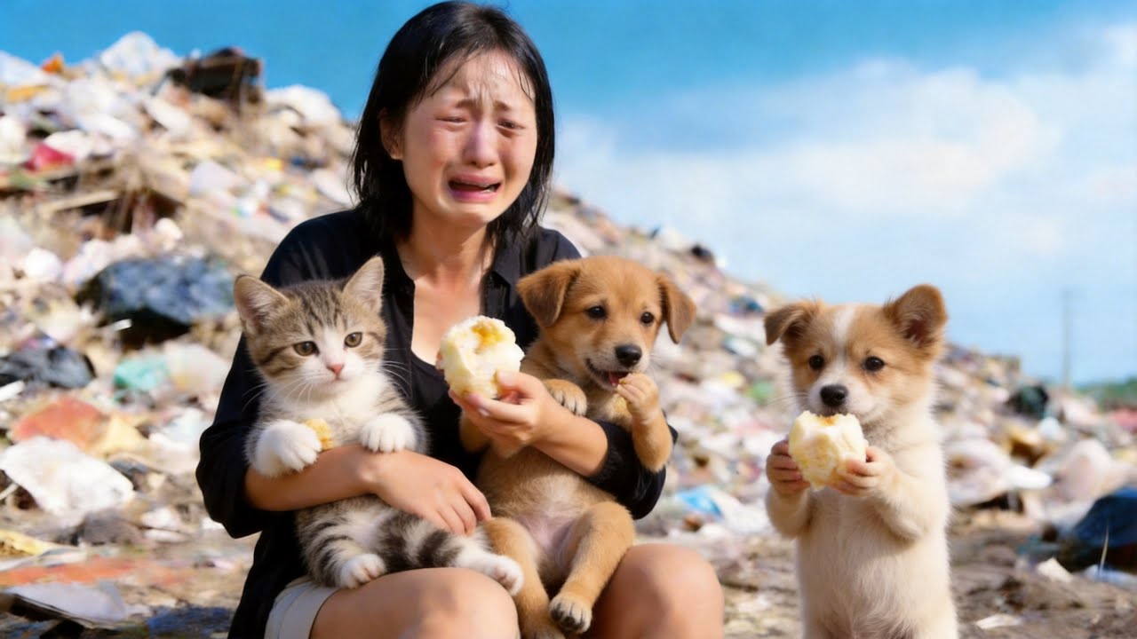 A poor mother raises three kids collecting trash. 20 years later, their return leaves her stunned!