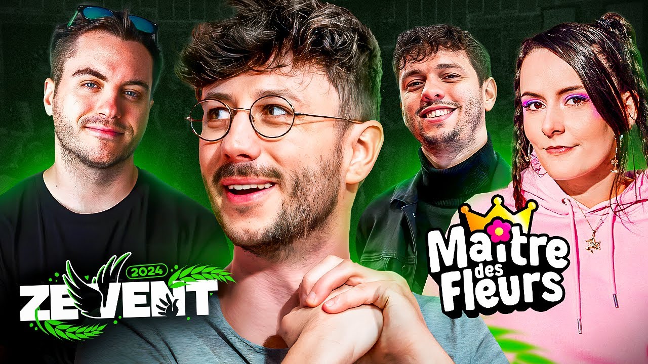 Qui sera le Maître des Fleurs du ZEvent 2024 ?