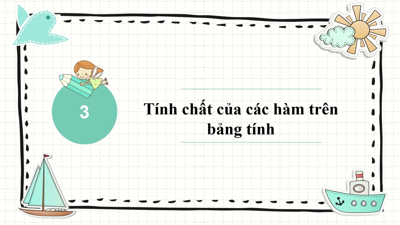 TIN7 KNTT BAII 9  TRÌNH BÀY BẢNG TÍNH