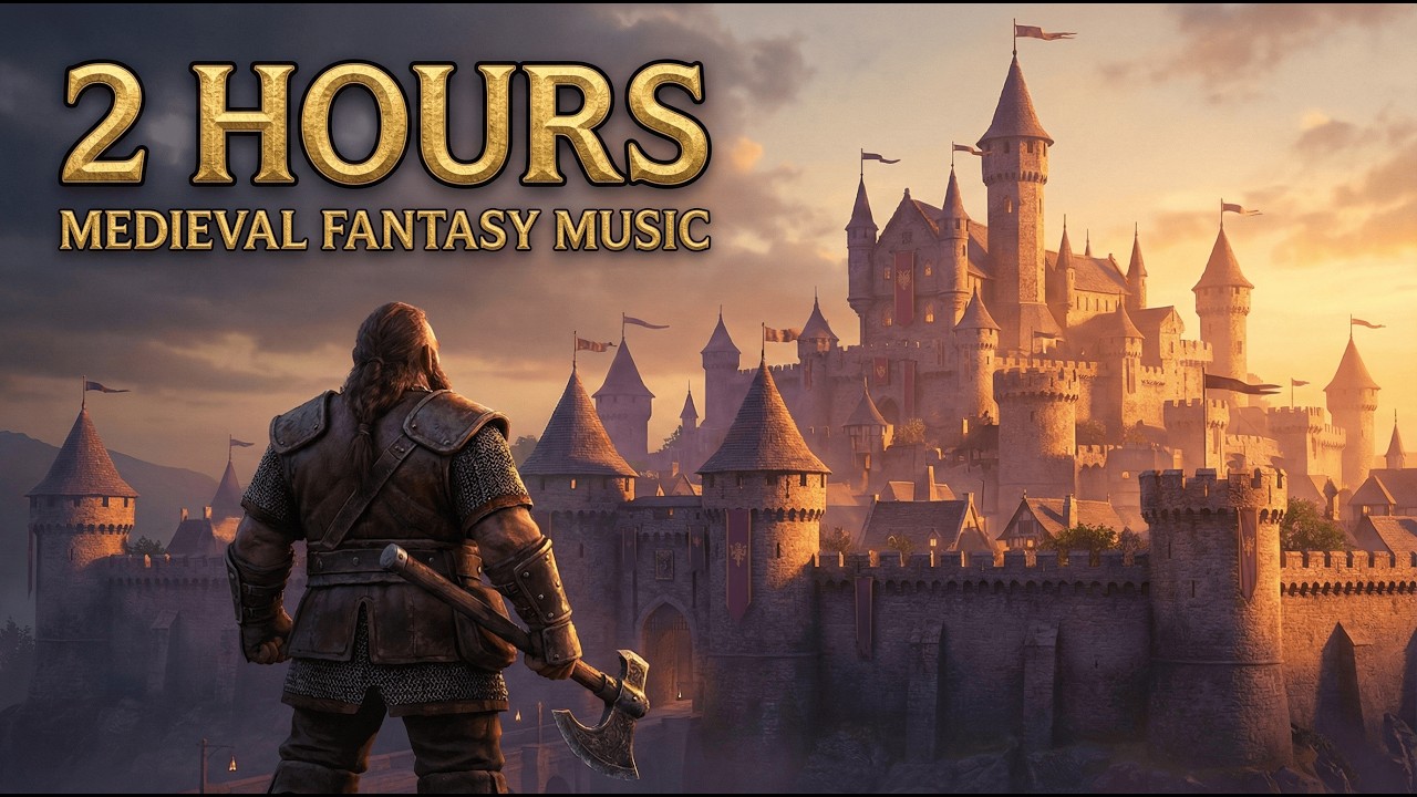 The Lonely Dwarf’s Return | Cinematic Medieval Music for Focus & Reading (2 Hours)
