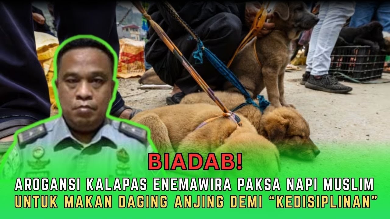 VIRAL! Kasus Kalapas Paksa Napi Muslim Makan Daging Anjing yang Bikin Geger Indonesia