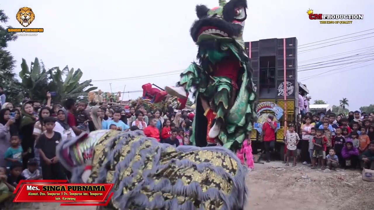 ATRAKSI BARONGSAI - SINGA DANGDUT - SINGA PURNAMA - H. SUHALI GROUP - CM PRODUCTION