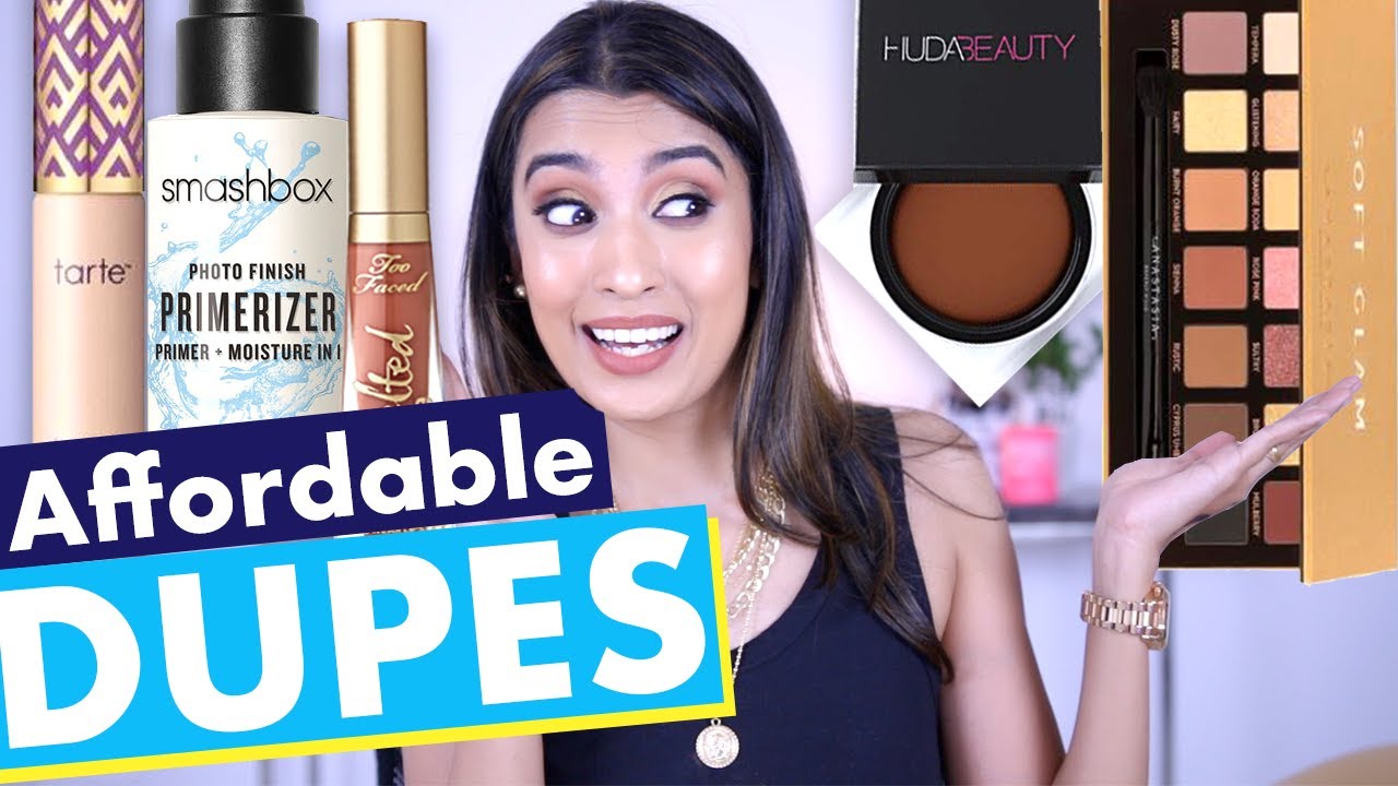 Full Face Of Affordable Dupes For Some Popular Highend Makeup I Am Dying To Share