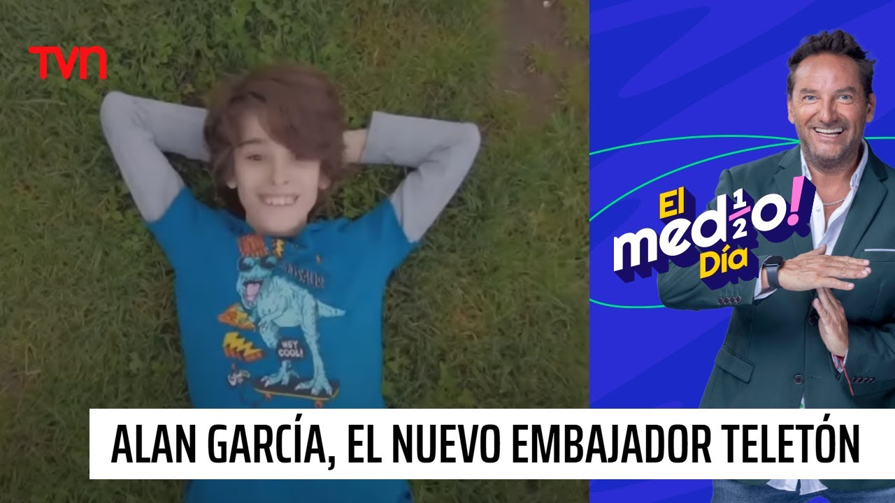 Teletón presenta a Alan García, el nuevo niño embajador 2025 | El medio día