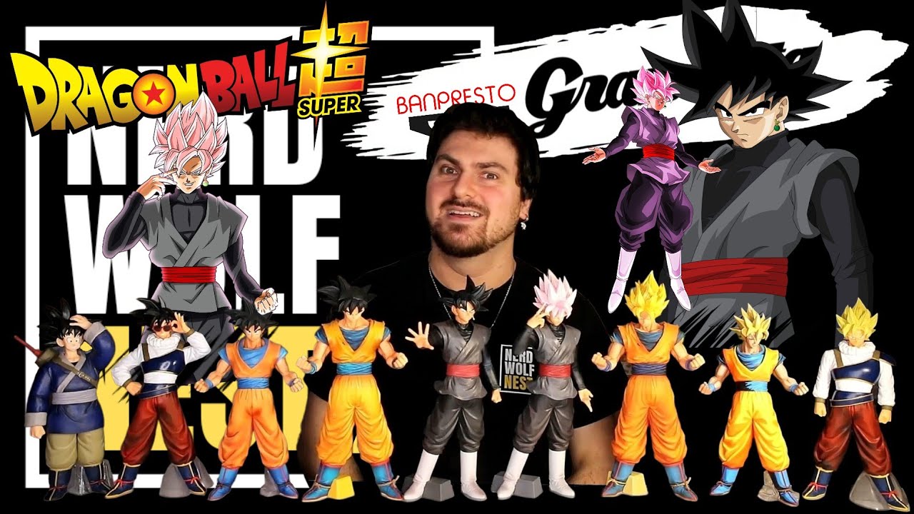 GFC#29 🩰 Black Goku Base Form + Super Saiyan Rosé - Grandista / Nero ⚪️⚫️