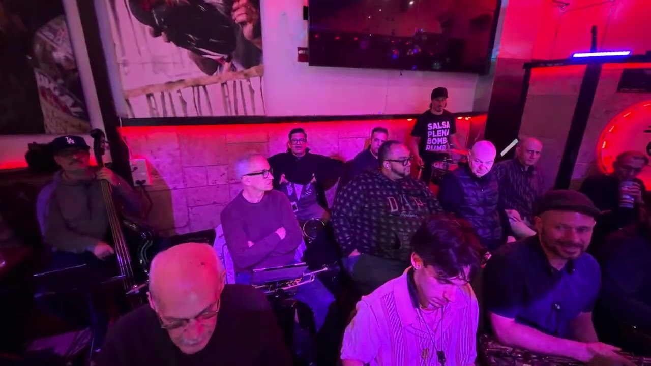 Steven Oquendo Latin Jazz Orchestra at Mamajuana Cafe Bronx; February 3, 2026; Video by Raul Marquez