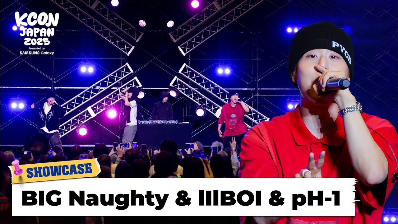 ⭐ SHOWCASE | BIG Naughty & IIIBOI & pH-1 | KCON JAPAN 2025