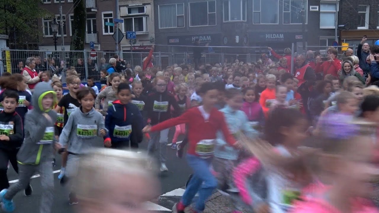 Ruim 3.000 kinderen lopen Mini Dam tot Damloop 2018