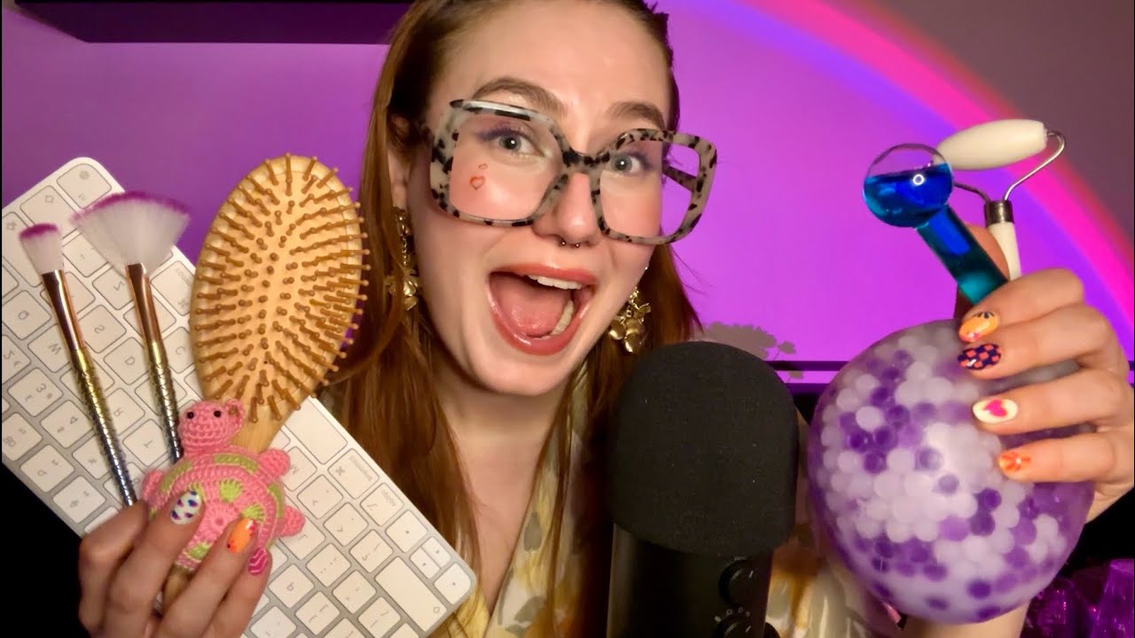 1 HEURE D’ASMR 🎉 VOS TRIGGERS 6k & 7k special