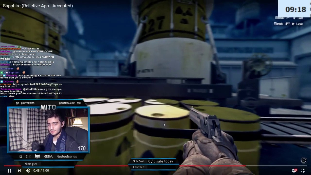 Mito Reacts to Sapphire