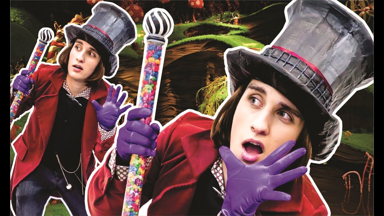 DIY FANTASIA WILLY WONKA/ FESTA A FANTASIA #ACRILEX