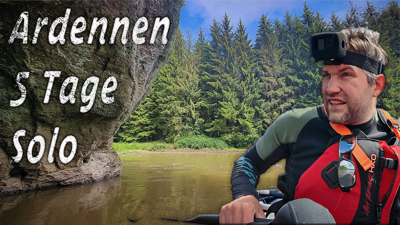 Kajak-Abenteuer-Tour auf der Semois 5 Tage Ardennen Solo
