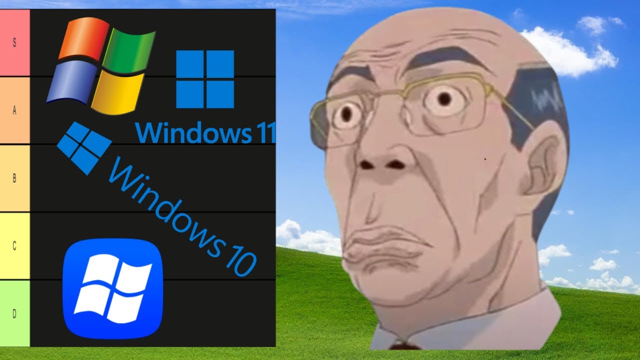 ТИР ЛИСТ WINDOWS В 2025