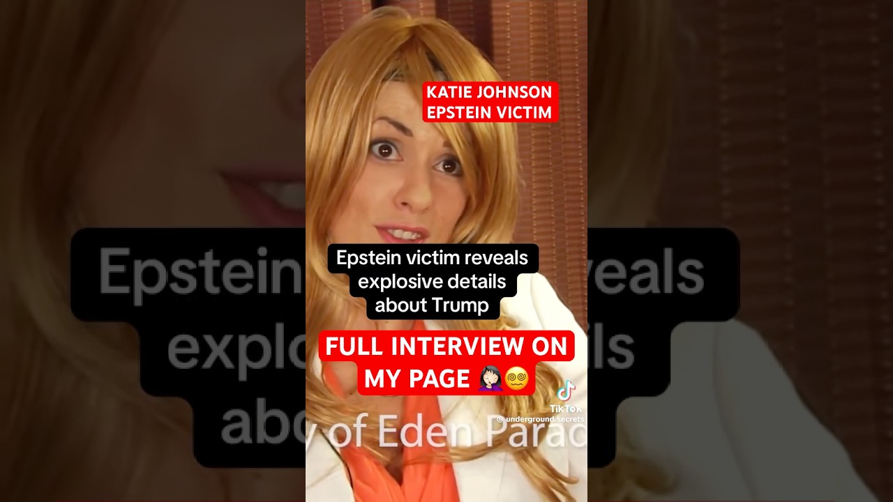 KATIE JOHNSON EPSTEIN VICTIM SPEAKS ON DONALD TRUMP #ytshorts #fyp #viral #shorts #jeffreyepstein