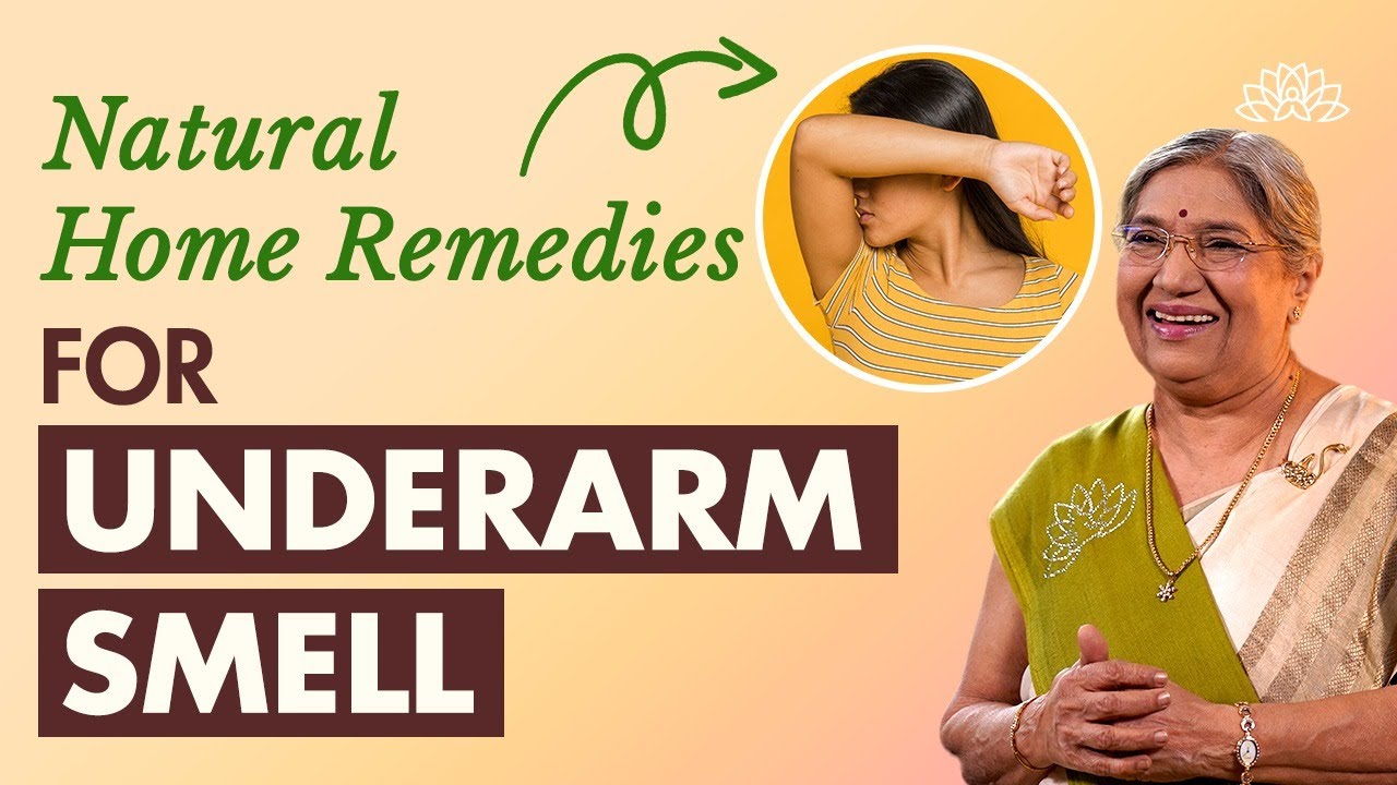 Underarm Odour? 3 Natural Ways to Get Rid of Bad Underarm Smell | Armpit Smell Solution