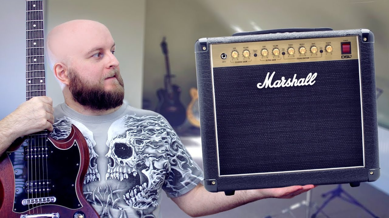 Лучший ламповый комбо для дома? — Обзор и демонстрация Marshall DSL5CR (гитарный усилитель на пол...