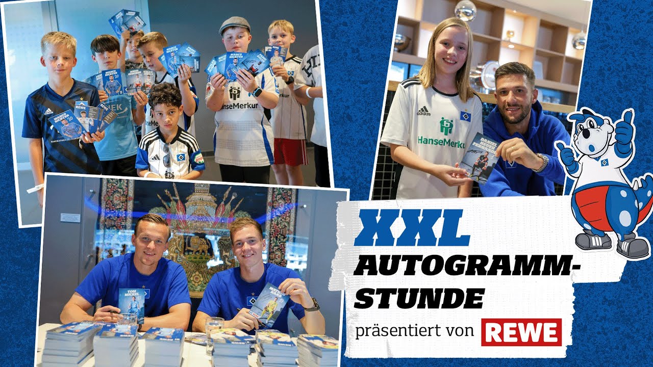 Die XXL-Autogrammstunde | präsentiert von REWE