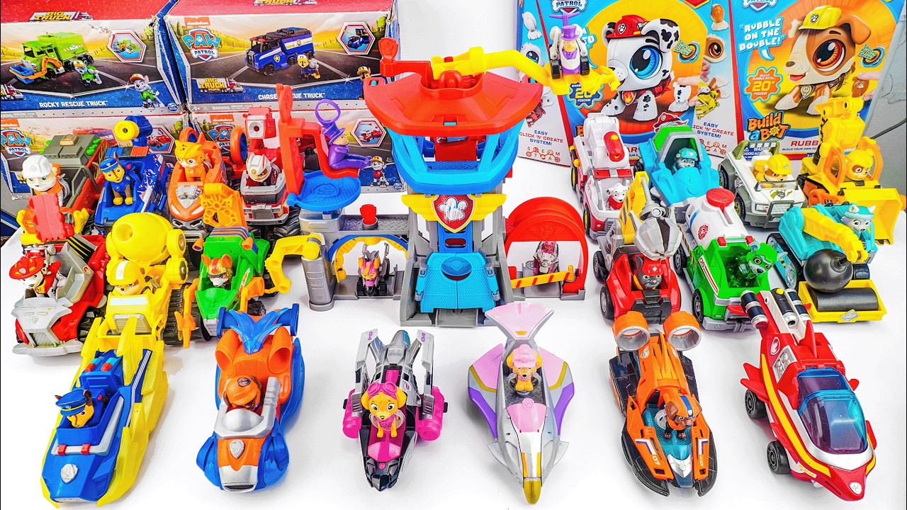 Unboxing Paw Patrol Toys | Ultimate Paw Patrol Adventure Bay Airport Set| Rescue Vehicles Collection
