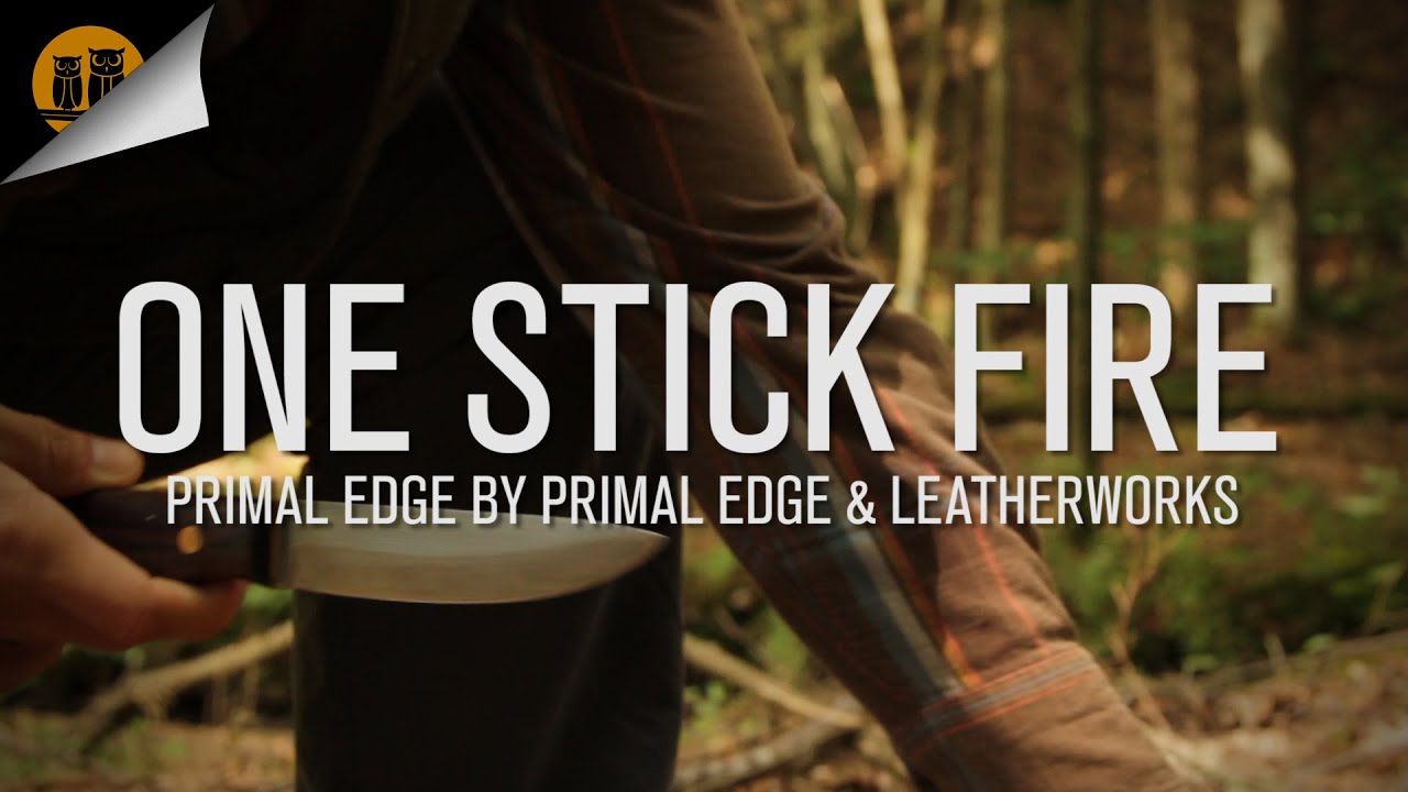 One Stick Fire: Primal Edge | Bushcraft Challenge