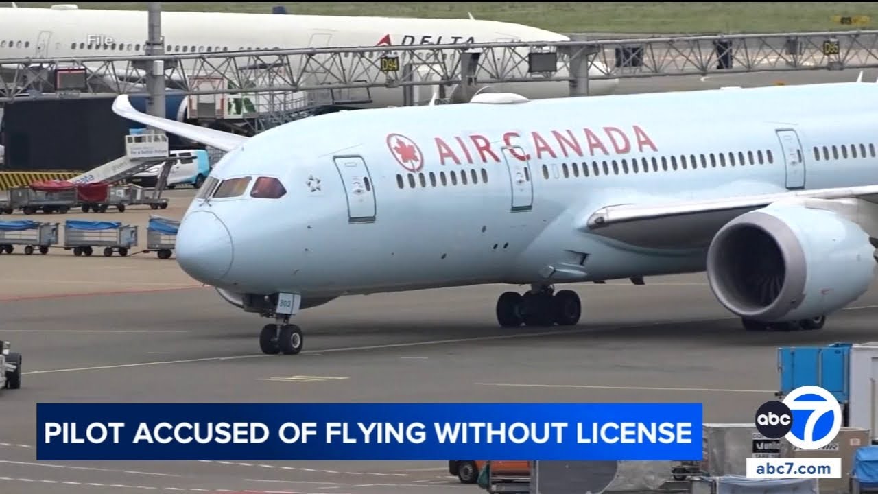 Пилот Air Canada арестован за полеты без соответствующей лицензии