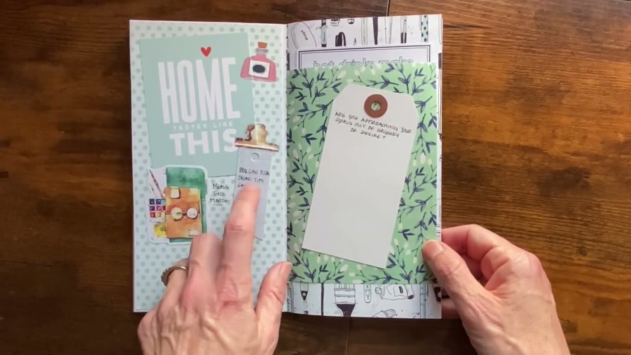 Journaling In A Simple Daisy Notebook - Cocoa Daisy Inklings Collection