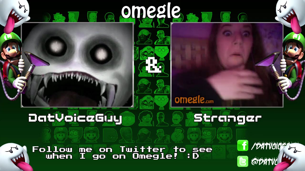 Luigi Jumpscare on Omegle! #2