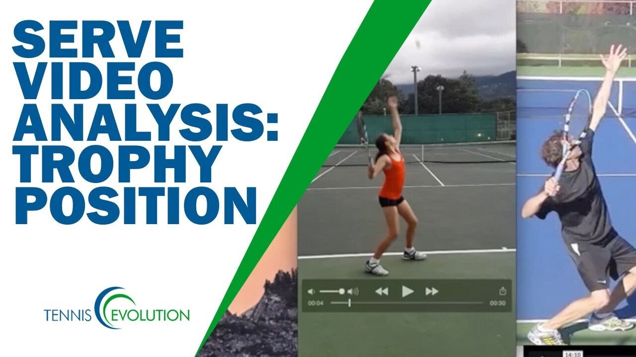 TENNIS SERVE VIDEO ANALYSIS | The Tennis Serve Trophy Position Video Analysis